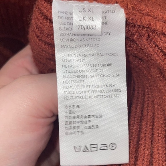 NWT FREE PEOPLE x REVOLVE Emmaline Long Sleeve Open Back Sweater Mini Dress XL - Picture 11 of 11